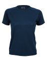 Dames Sportshirt CONA SPORTS Rainbow Tech Tee navy